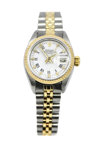 Rolex Oyster Perpetual Date 18K/Stainless Steel Watch 6917