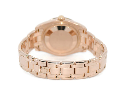 Rolex Pearlmaster Diamond 18K Rose Gold Watch 81315