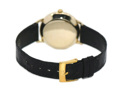 Omega Vintage Bumper 14K Yellow Gold Watch F6516