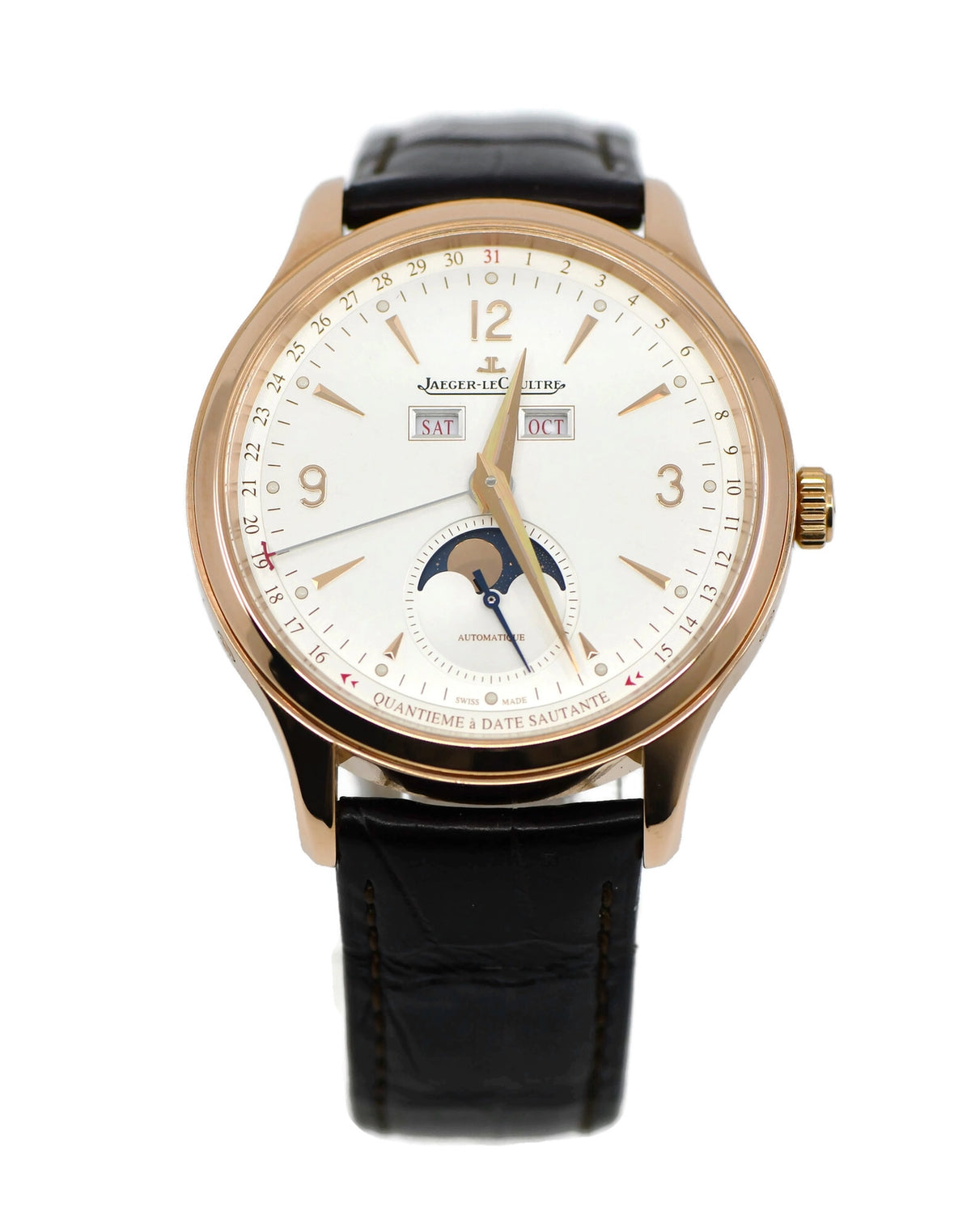 Jaeger LeCoultre Master Calendar 18K Rose Gold Watch Q4142520