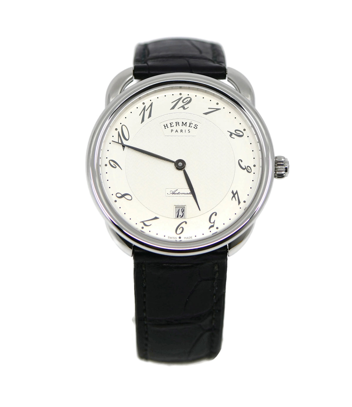 Hermes Arceau Stainless Steel Watch AR8.61AQ