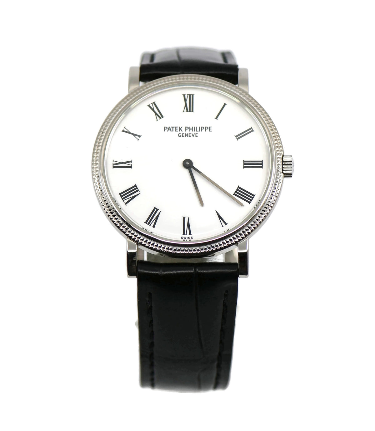 Patek Philippe Calatrava 18K White Gold Watch 5120G