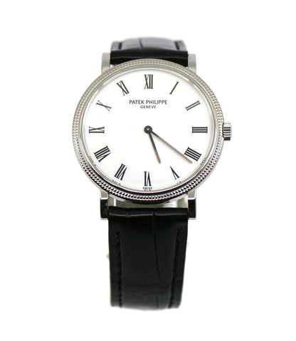 Patek Philippe Calatrava 18K White Gold Watch 5120G