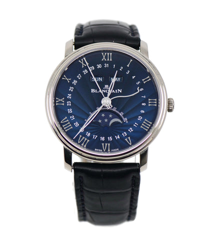 Blancpain Villeret 18K White Gold Watch 6654152955B
