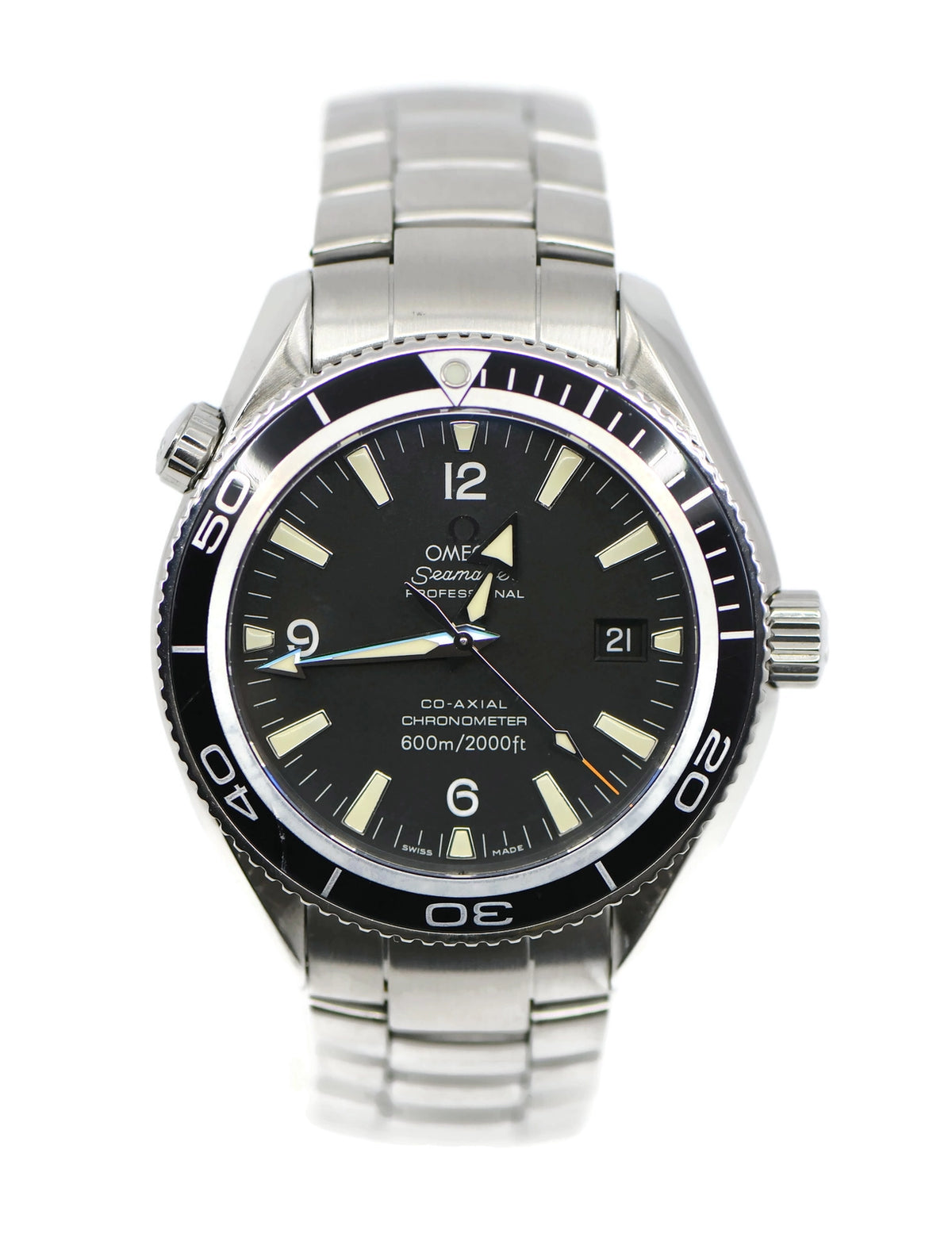 Omega Seamaster Planet Ocean Stainless Steel Watch 2201.50
