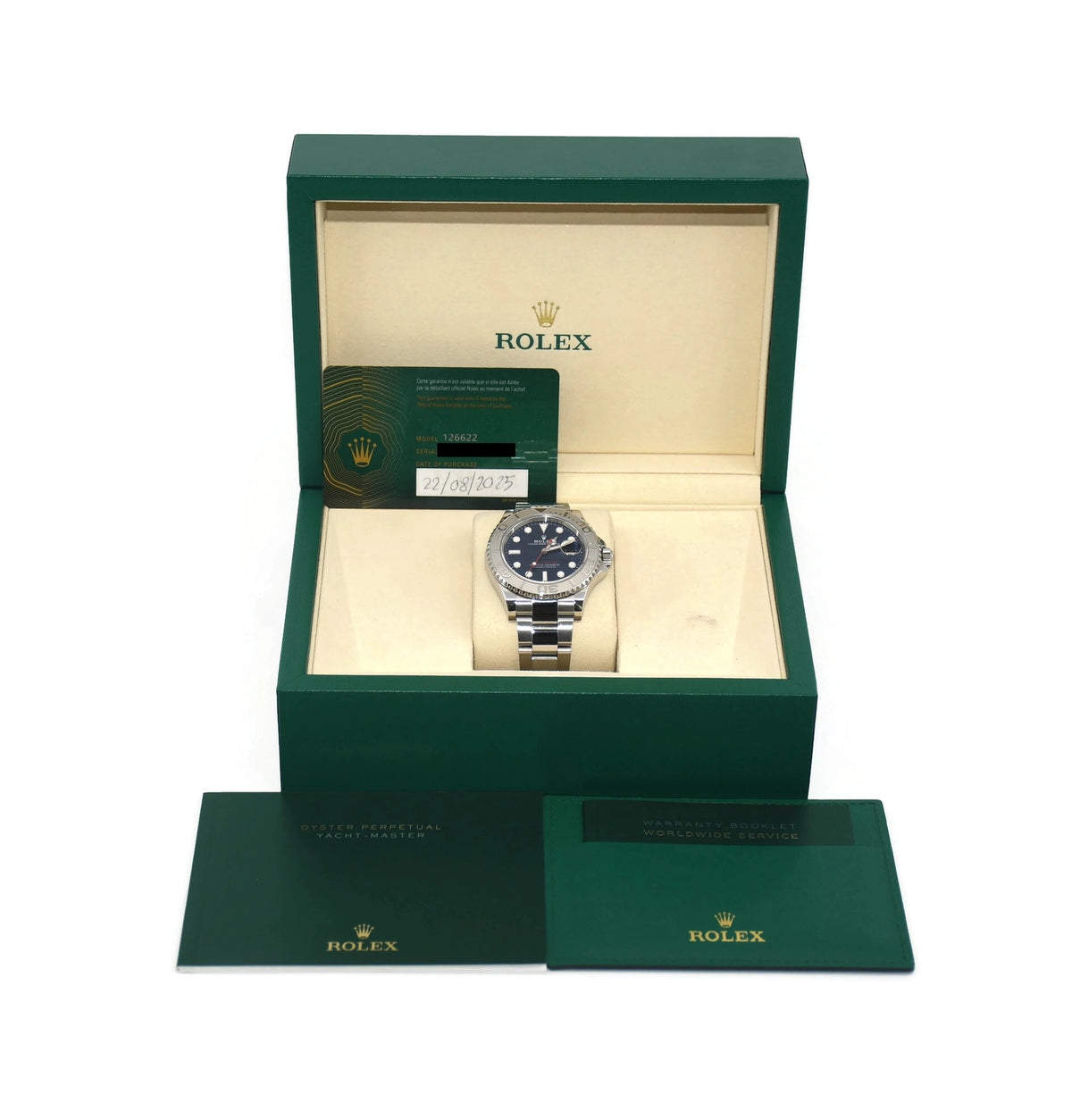 Rolex Yacht-Master Stainless Steel Watch 126622