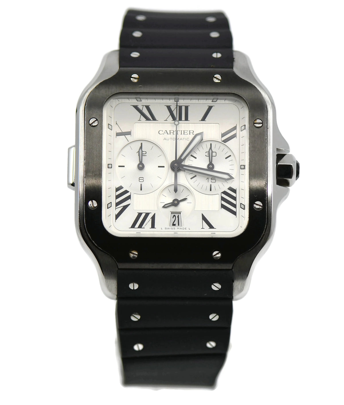 Cartier Santos Chronograph Stainless Steel WSSA0017