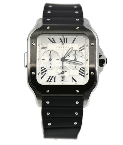 Cartier Santos Chronograph Stainless Steel WSSA0017