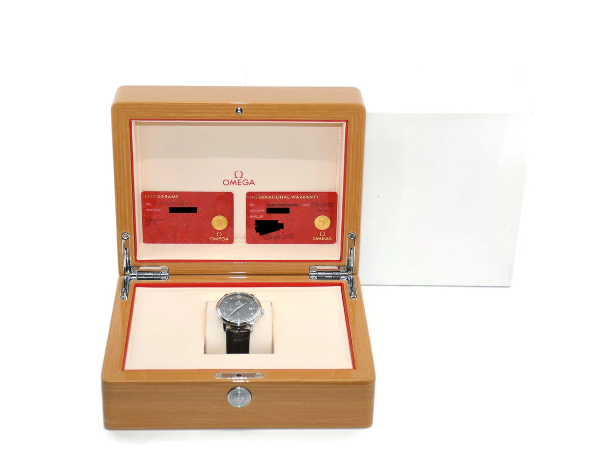 Omega DeVille Stainless Steel Watch 424.13.40.21.03.002