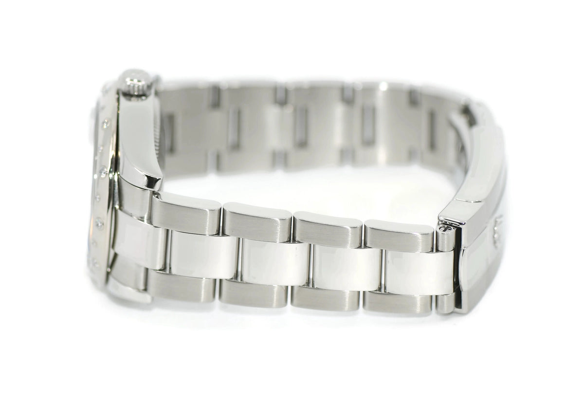 Rolex Datejust Diamond Stainless Steel Watch 178344