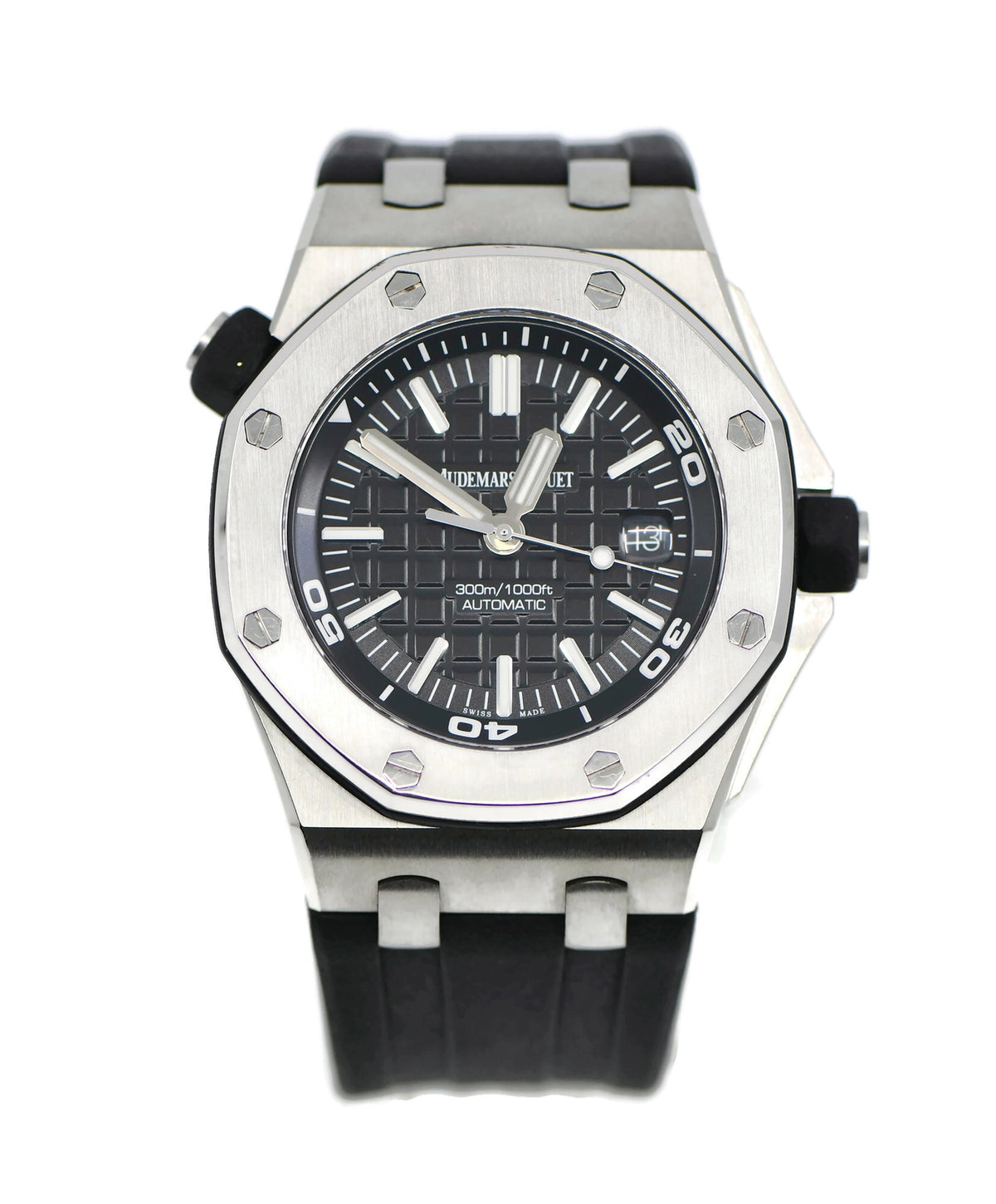 Audeamrs Piguet Royal Oak Offshore Diver Stainless Steel Watch 15710ST