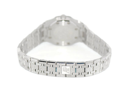 Audemars Piguet Royal Oak Mini Frosted 18K White Gold Watch 67630BC