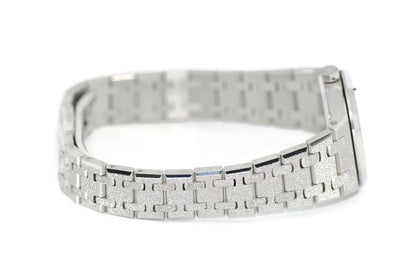 Audemars Piguet Royal Oak Mini Frosted 18K White Gold Watch 67630BC
