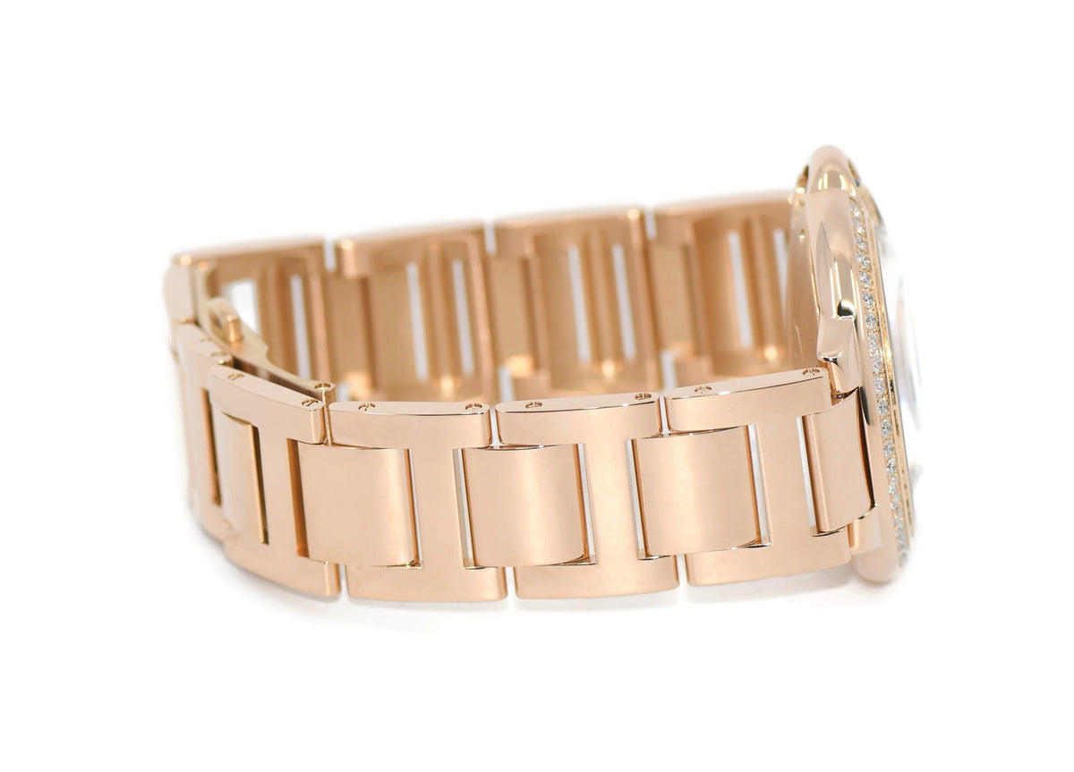 Cartier Ballon Bleu Diamond 18K Rose Gold Watch WJBB0038