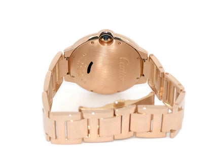 Cartier Ballon Bleu Diamond 18K Rose Gold Watch WJBB0038