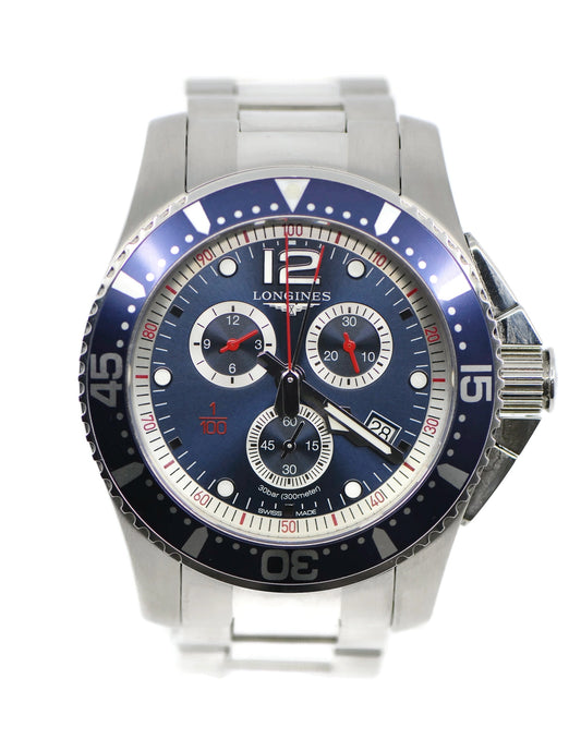 Longines Hydro Conquest Stainless Steel Watch L3.843.4
