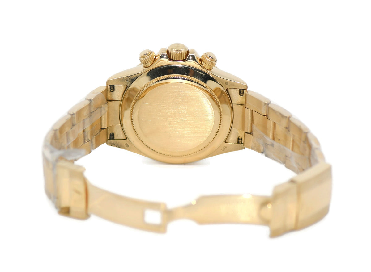 Rolex Daytona 18K Yellow Gold Watch 116528