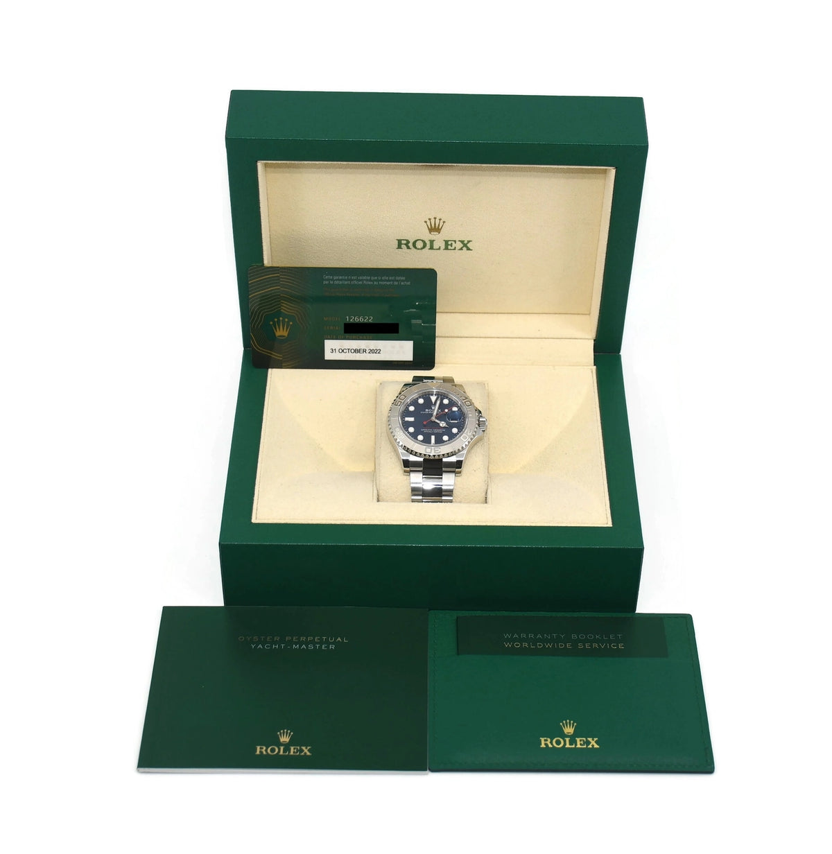 Rolex Yachtmaster Stainless Steel Watch 126622