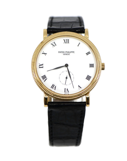 Patek Philippe Calatrava 18K Yellow Gold Watch 3919J