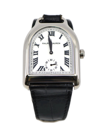 Ralph Lauren Stirrup 18K White Gold Watch