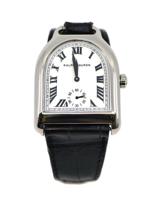 Ralph Lauren Stirrup 18K White Gold Watch