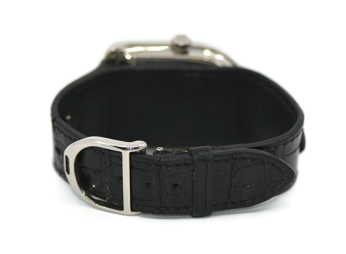 Ralph Lauren Stirrup 18K White Gold Watch