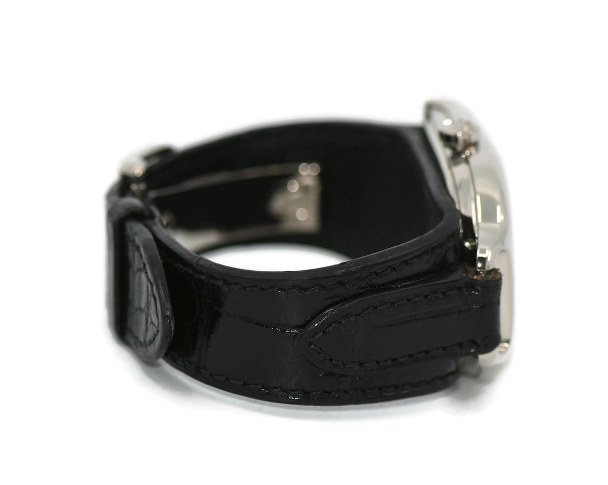 Ralph Lauren Stirrup 18K White Gold Watch