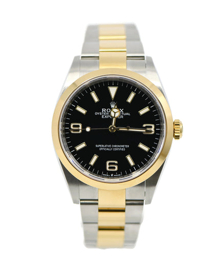 Rolex Explorer 18K/Stainless Steel Watch 124273