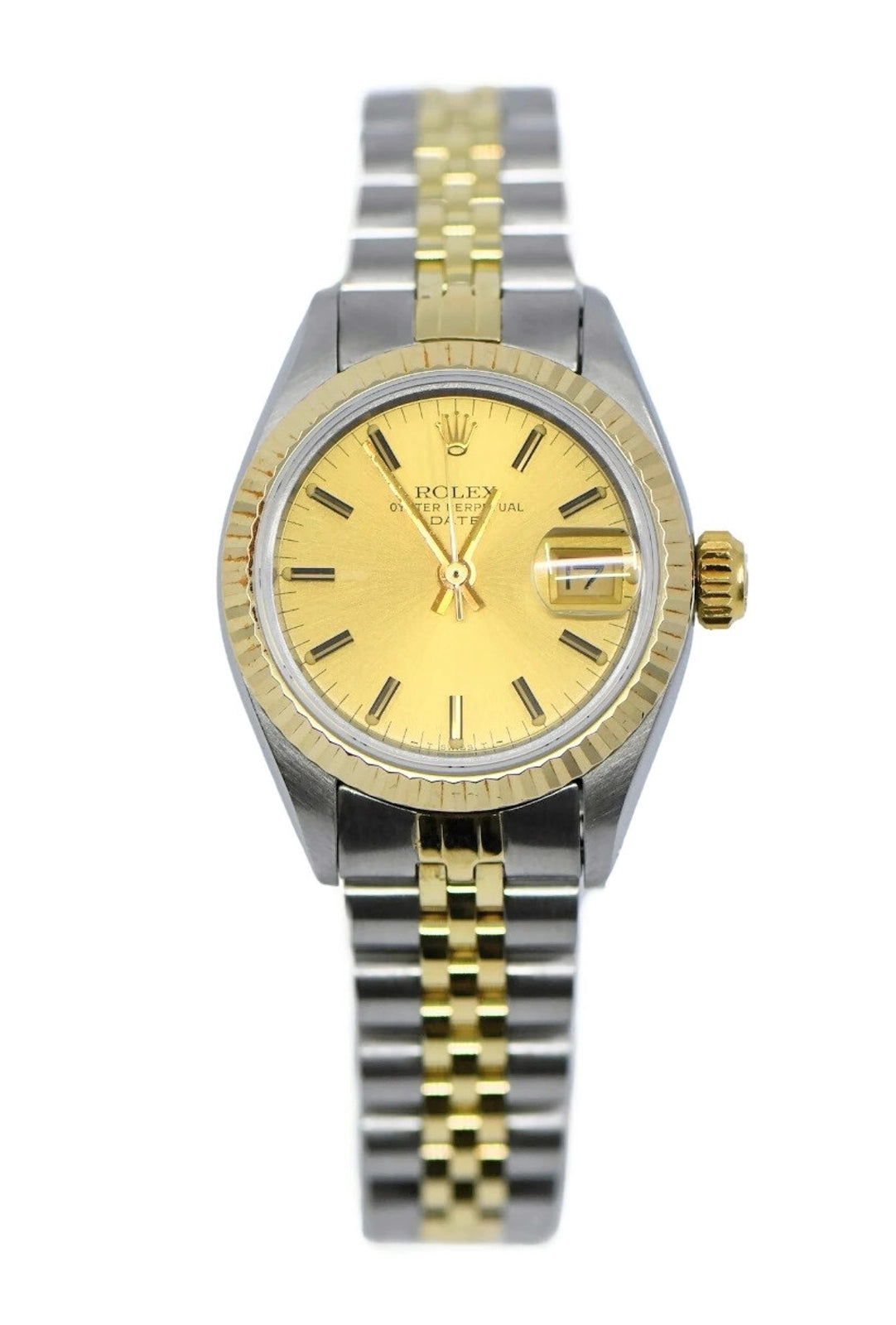 Rolex Oyster Perpetual Date 18K/Stainless Steel Watch 6916