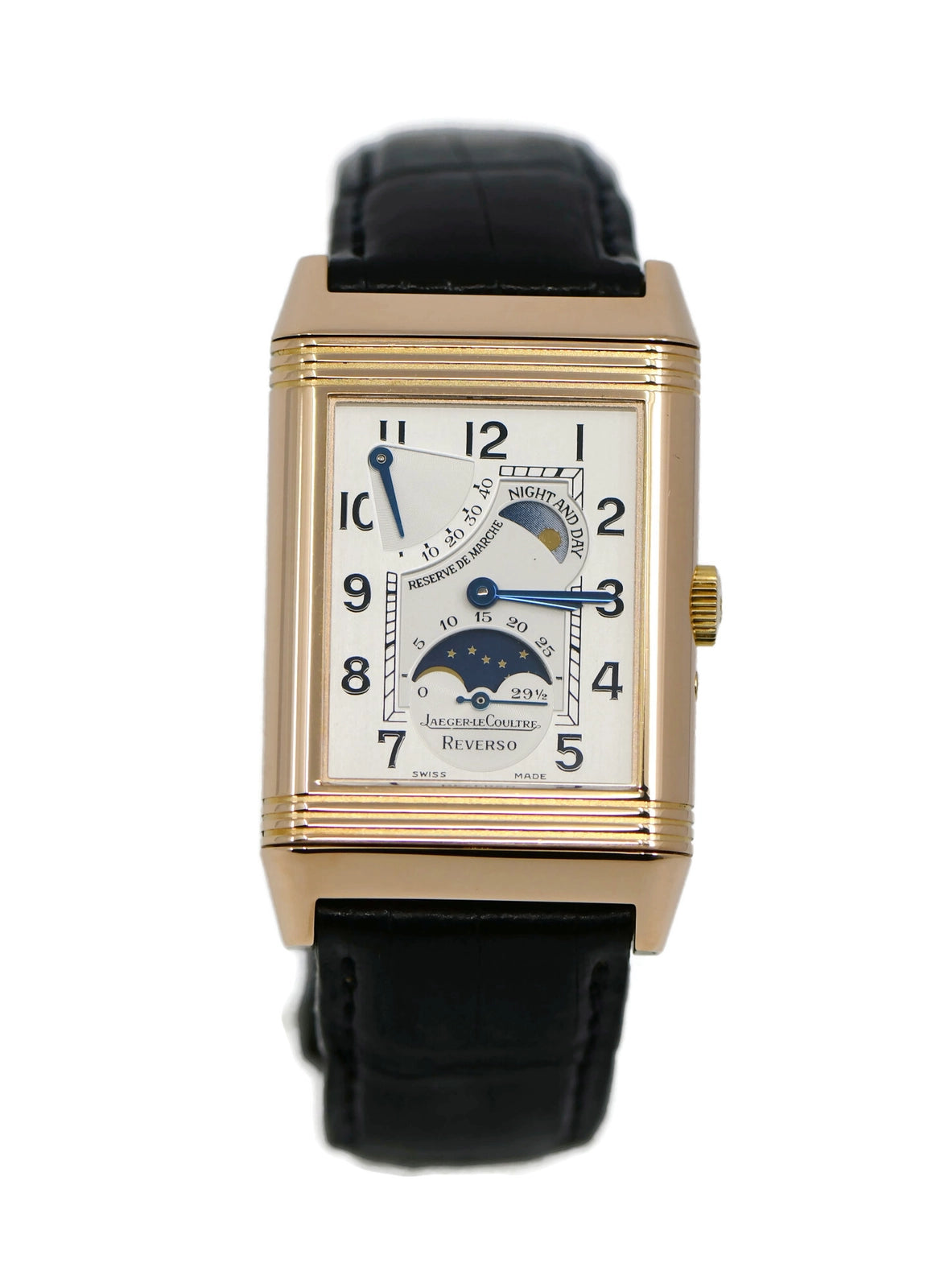 Jaeger LeCoultre Sun Moon 18K Rose Gold Watch Q2752420
