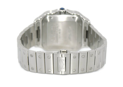Cartier Santos Large Stainless Steel Watch WSSA0018