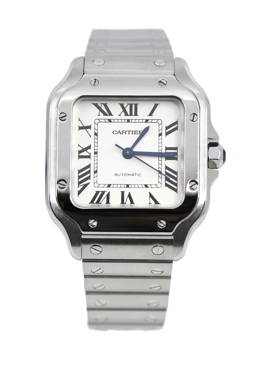 Cartier Santos Medium Stainless Steel Watch WSSA0029