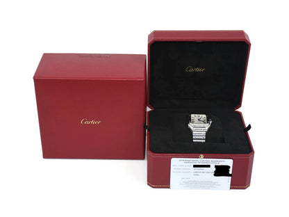 Cartier Santos Medium Stainless Steel Watch WSSA0029