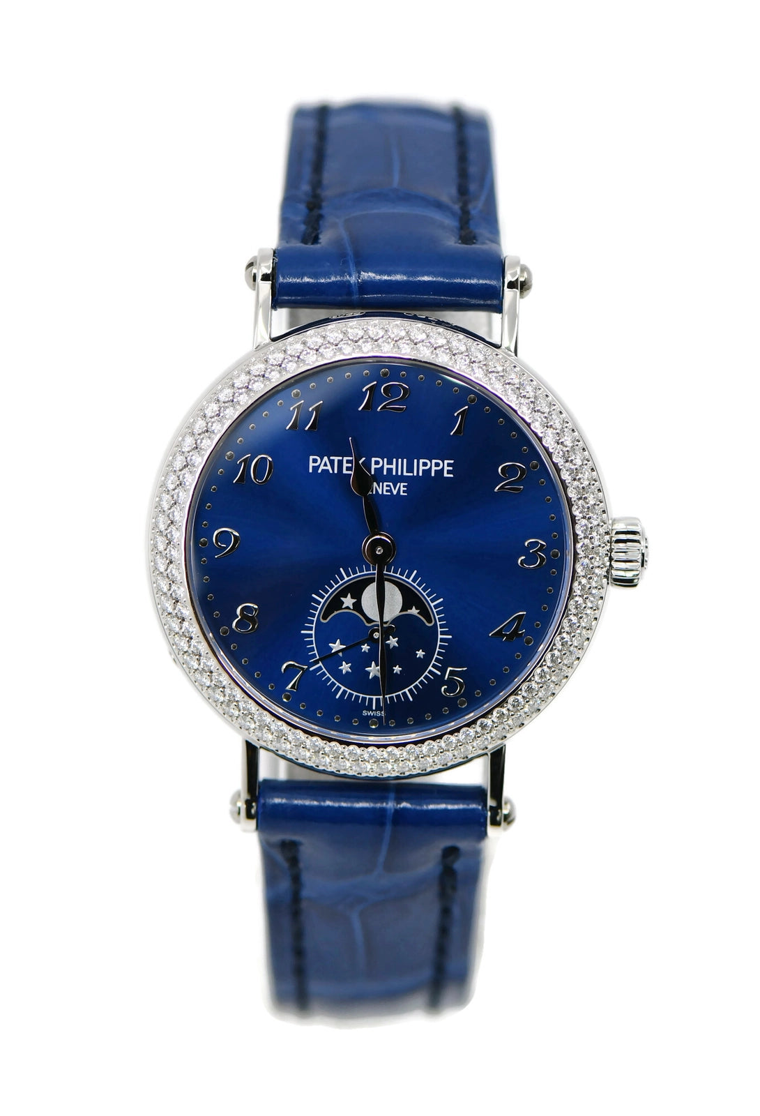 Patek Philippe Complications Diamond 18K White Gold Watch 7121/200G-001