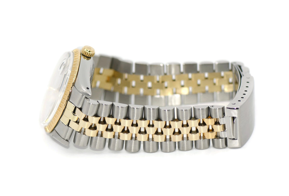 Rolex Oyster Perpetual Date 18K/Stainless Steel Watch 15053