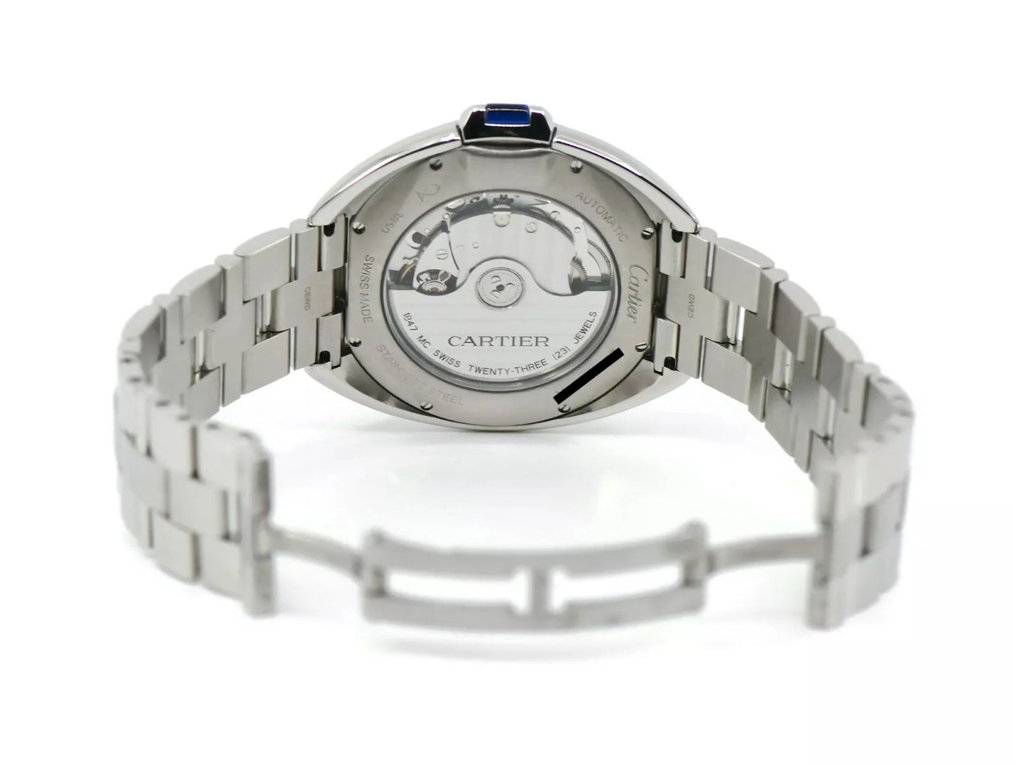 Cartier Cle Stainless Steel Watch