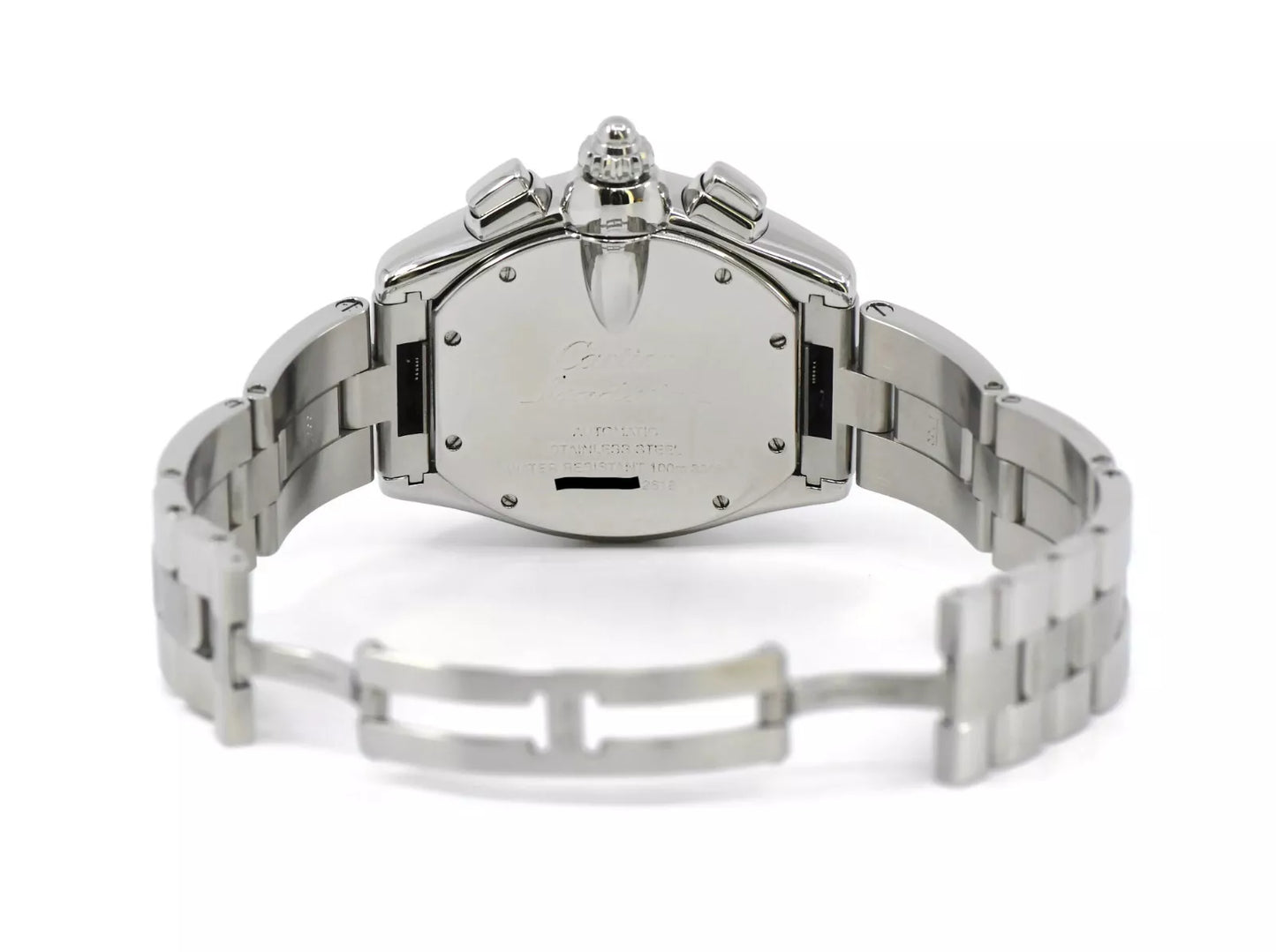 Cartier Roadster XL Chronograph Stainless Steel Watch