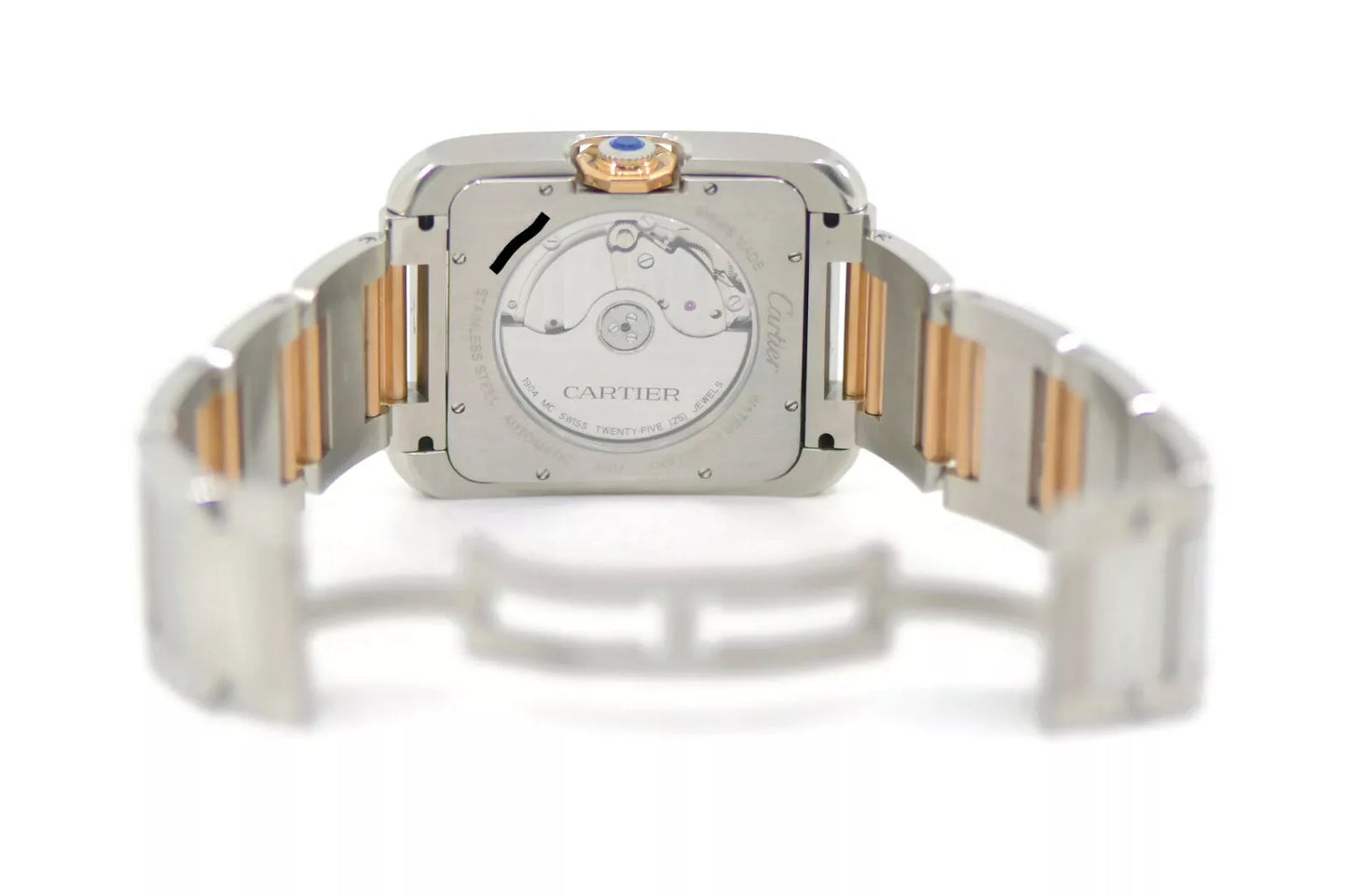 Cartier Tank Anglaise XL 18K/Stainless Steel Watch