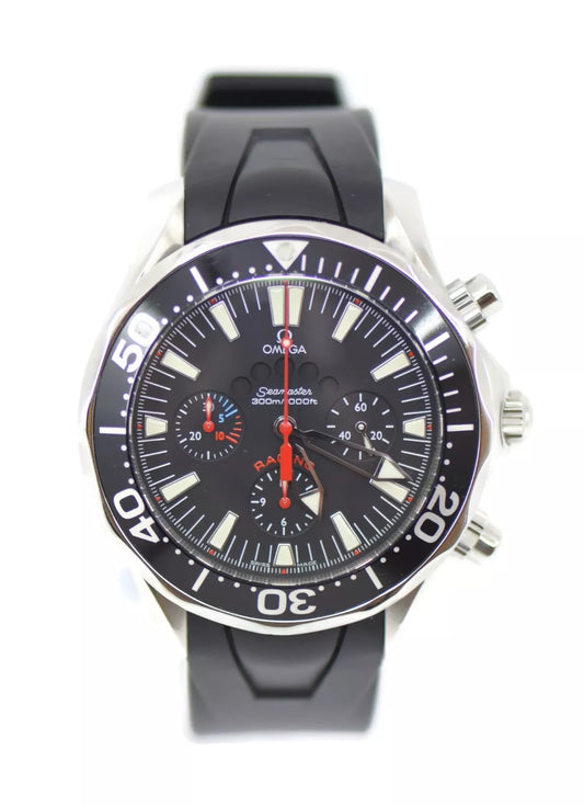 Omega Seamaster Racing Chronograph Stainless Steel Watch