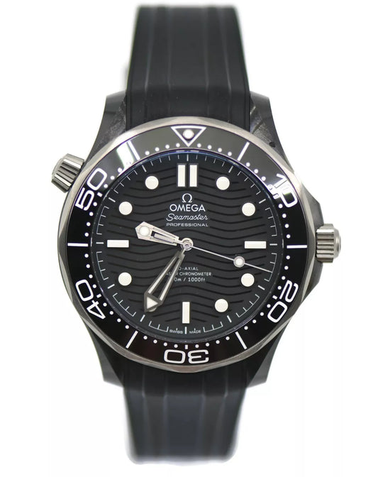 Omega Seamaster Diver Black Ceramic Watch