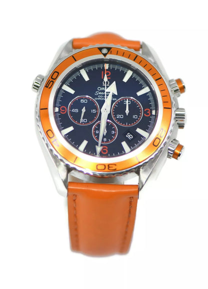 Omega Seamaster Planet Ocean Chronograph Steel Watch