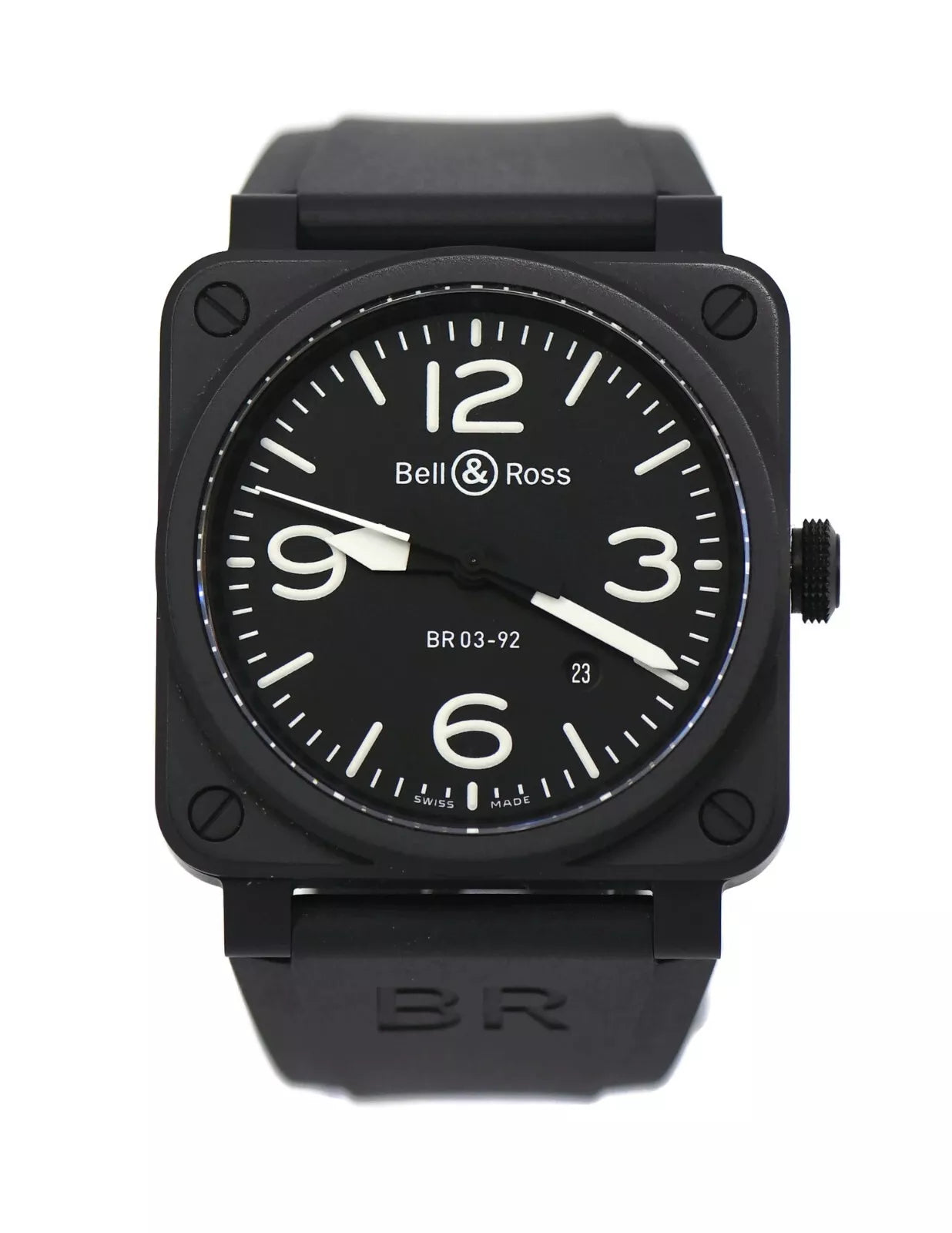 Bell & Ross Aviation Black Ceramic Watch BR0392