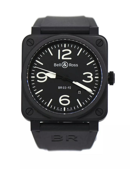 Bell & Ross Aviation Black Ceramic Watch BR0392