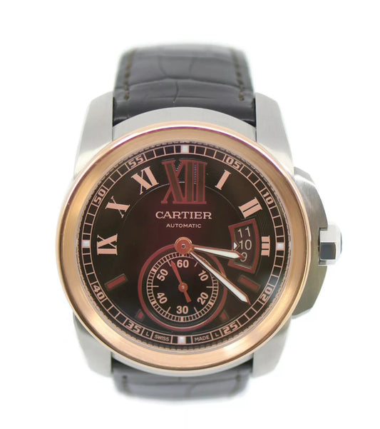 Cartier Calibre 18K/Stainless Steel Watch