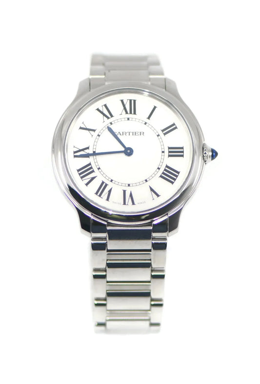 Cartier Ronde Stainless Steel Watch