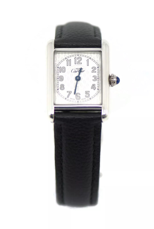 Cartier Tank Sterling Silver Watch