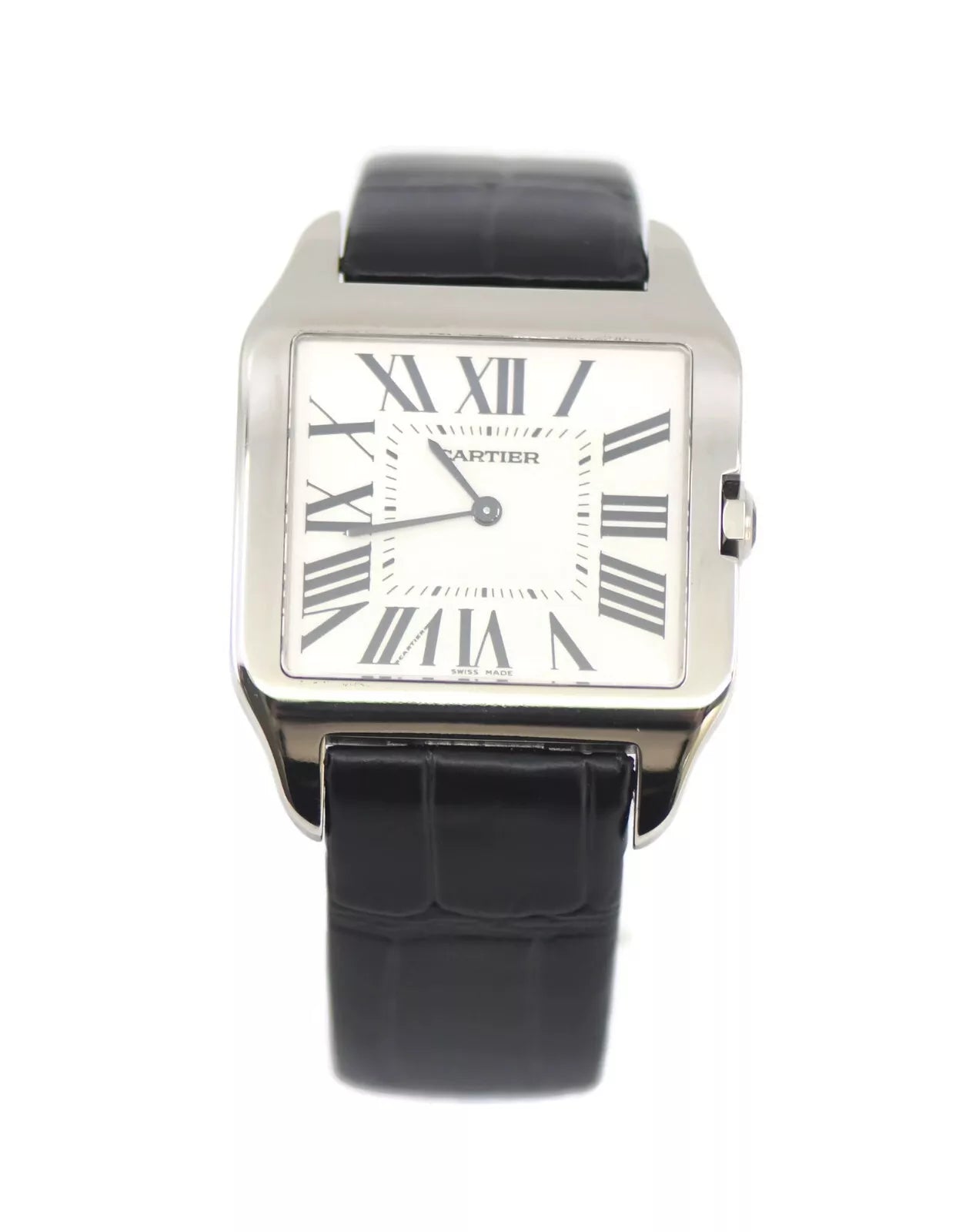 Cartier Santos Dumont 18K White Gold Watch