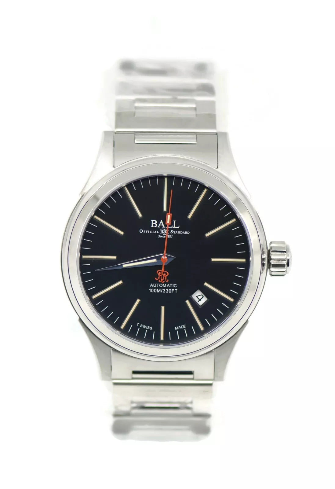 Ball Fireman Stainless Steel Watch NM2188C-S3-BK