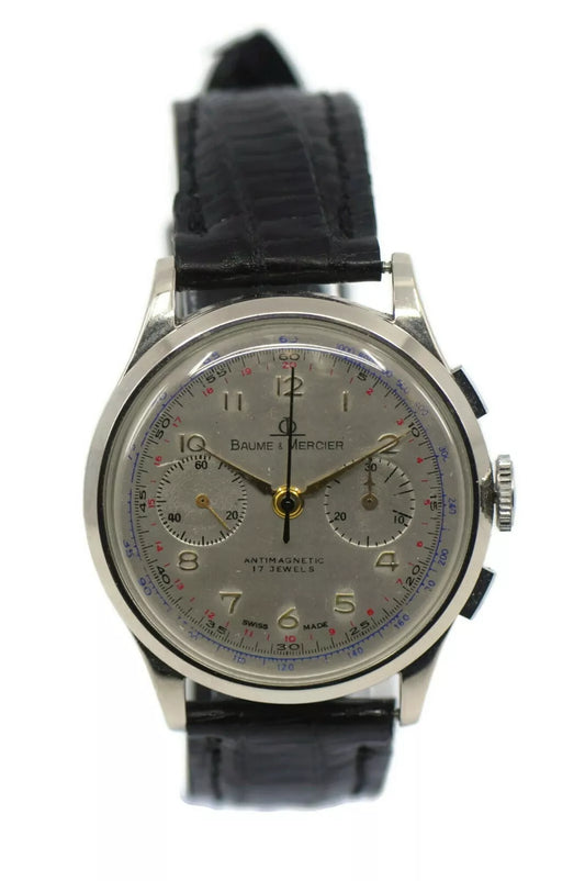 Baume & Mercier Chronograph Stainless Steel Watch