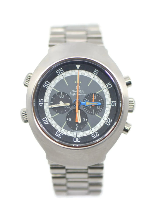 Omega Flightmaster Stainless Steel Watch